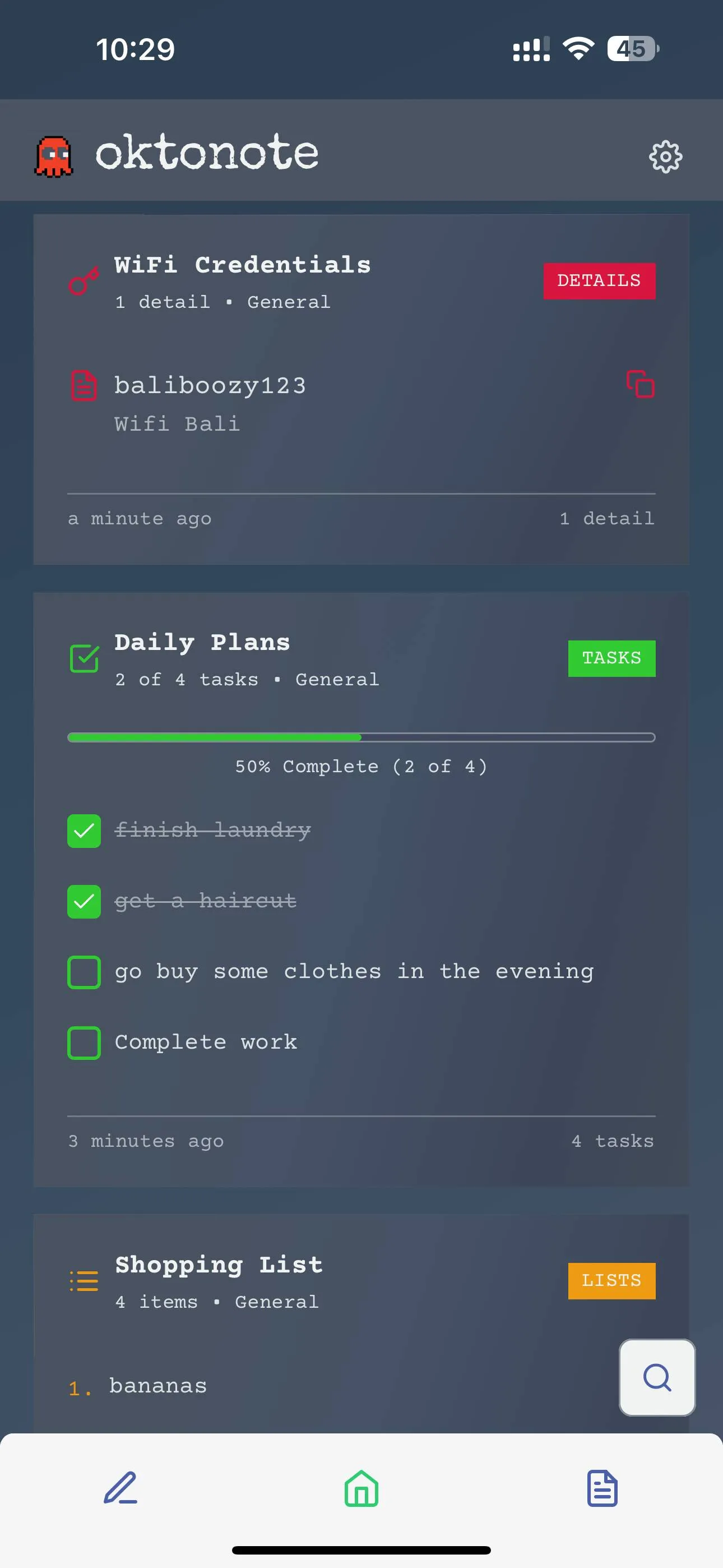 Screenshot — feed-view